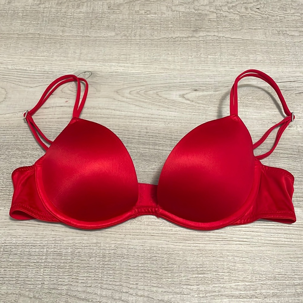 Red PINK Bra